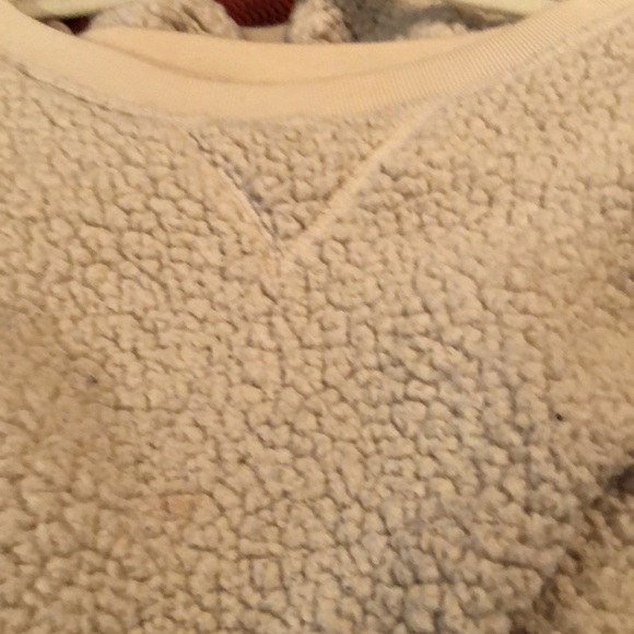 PINK sweatshirt, good condition, off white in color, size XL - Picture 4 of 5